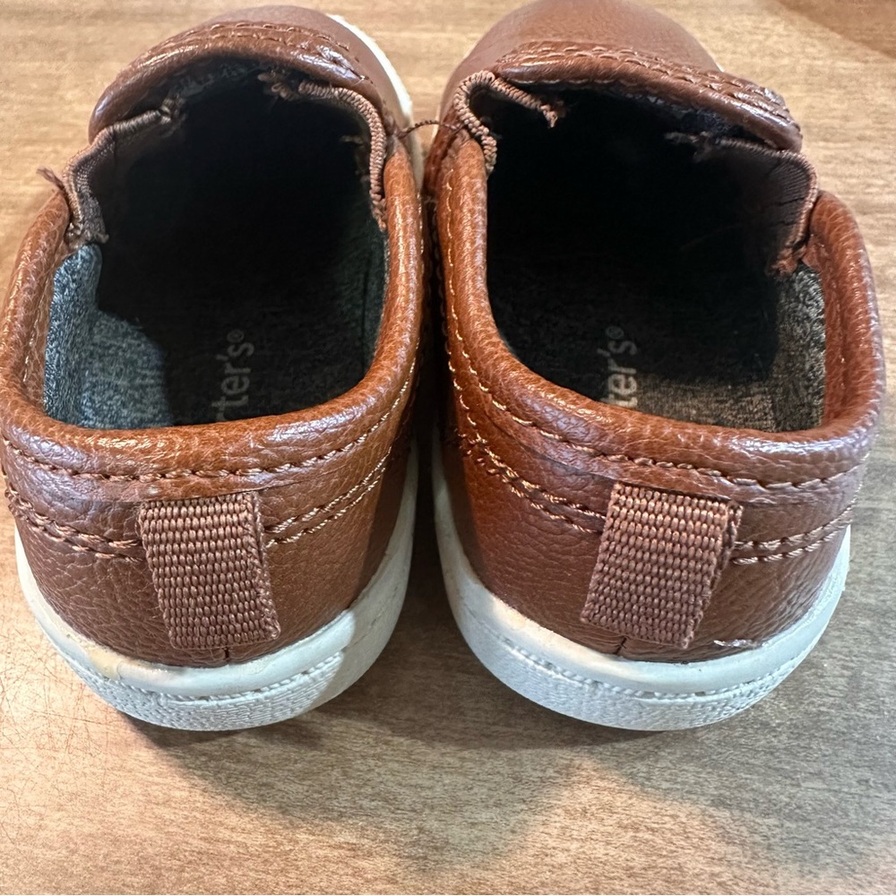 Carter’s Toddler Boys Ricky Slip-on Brown Size 6 Shoes Casual Sneakers - Picture 3 of 6